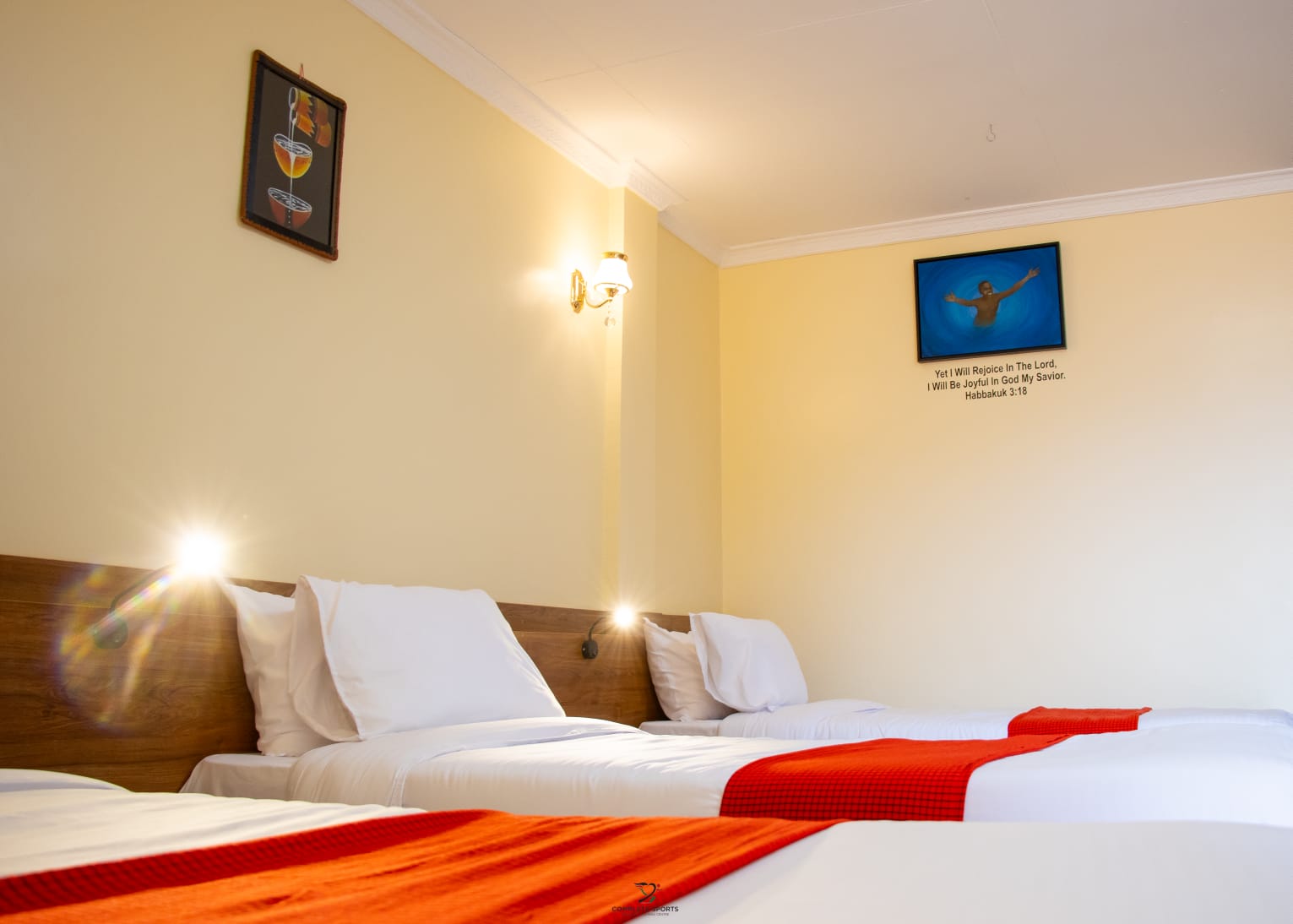 Comfortable accommodation at Kaptagat Training Centre