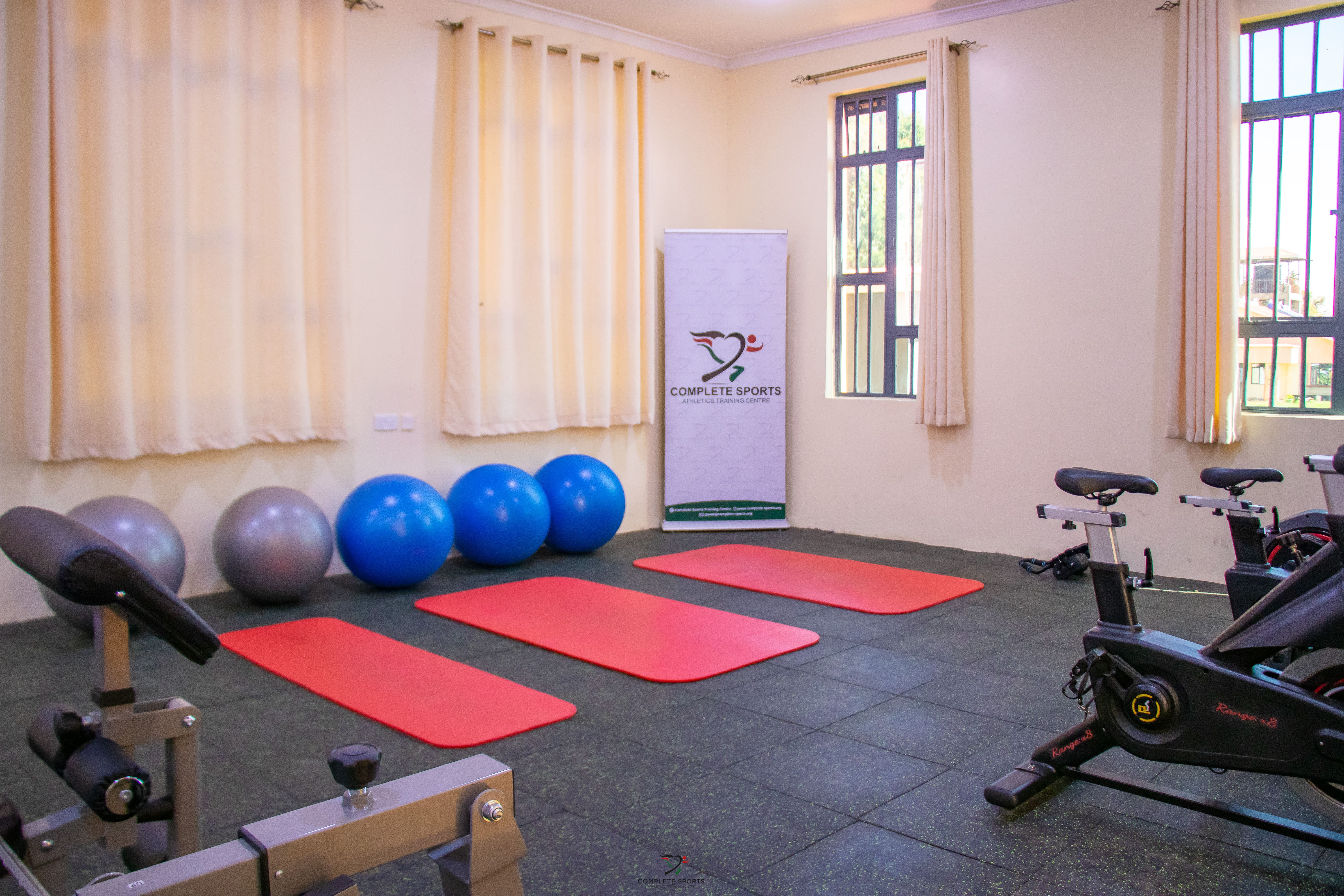 Gym and training facilities